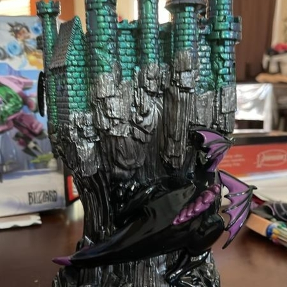 Bath & Body Maleficent Castle 3 Wick Holder - Picture 11 of 13